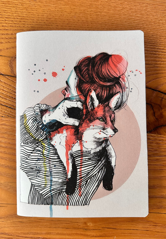 Notebook - Saskia and her fox