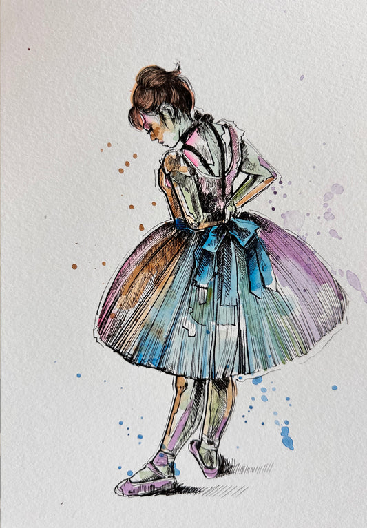 Studio di una ballerina (io come Degas)