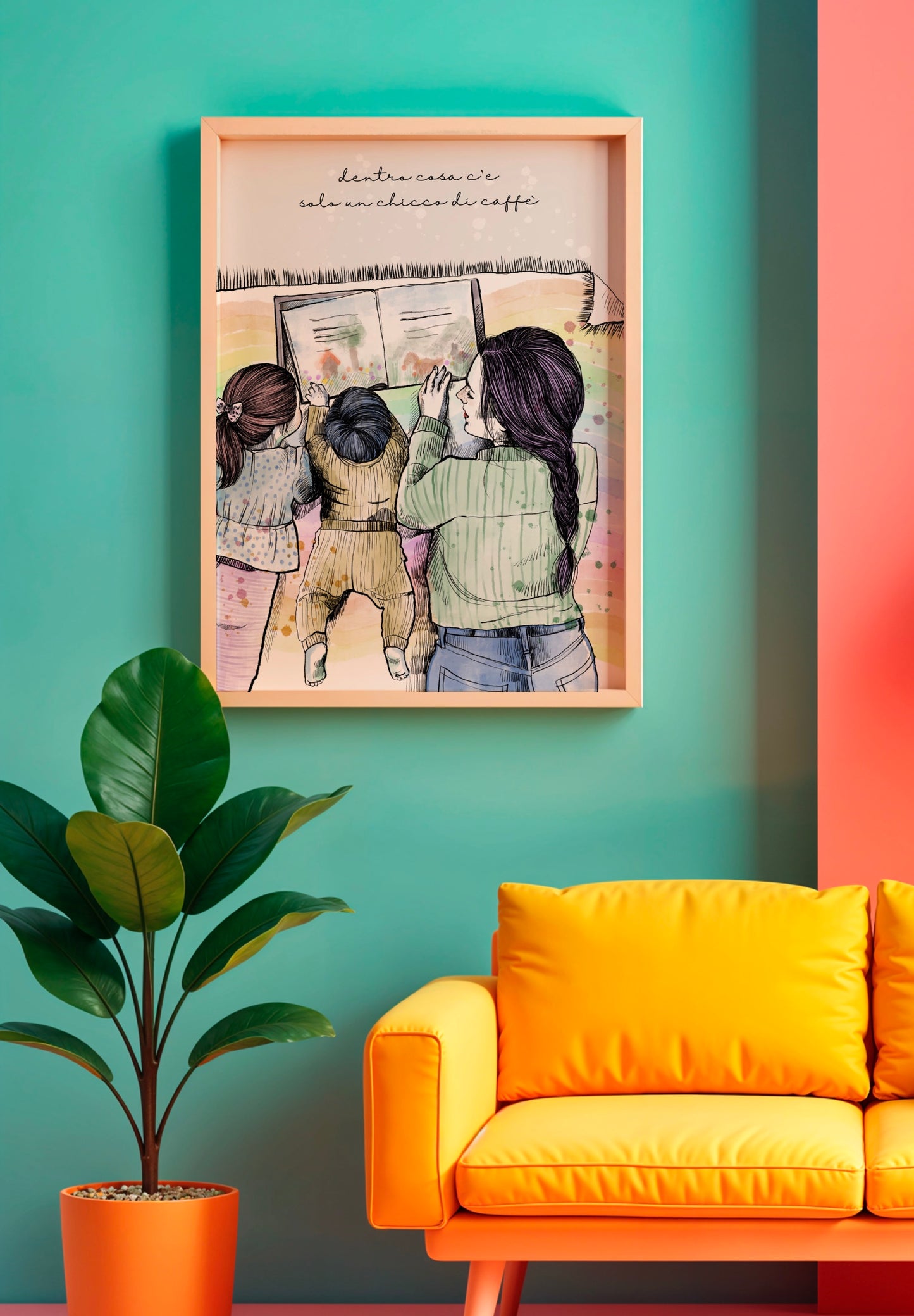Personalizzabile: Festa della MAMMA (girl&baby)