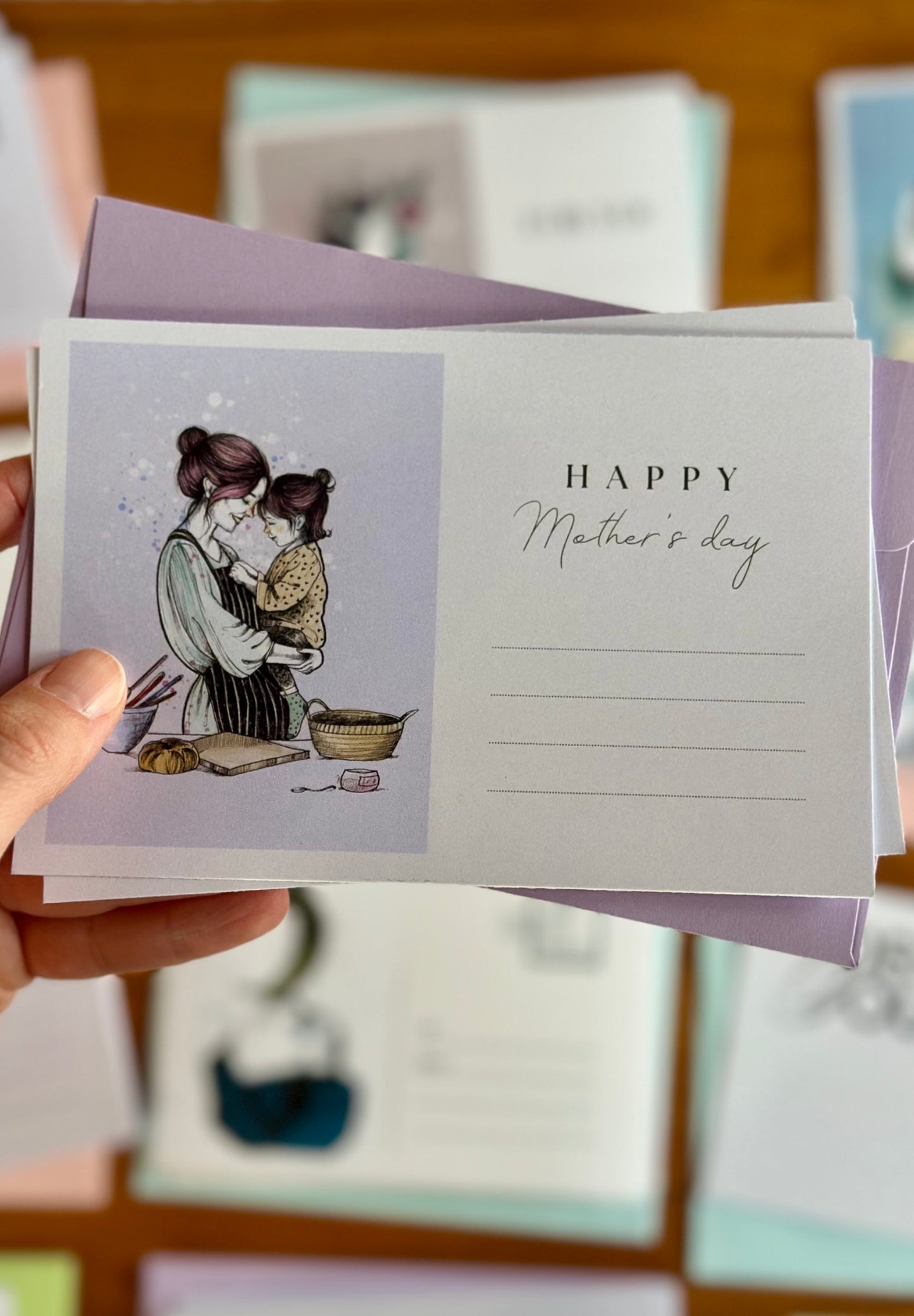 Biglietto auguri 15x10 cm