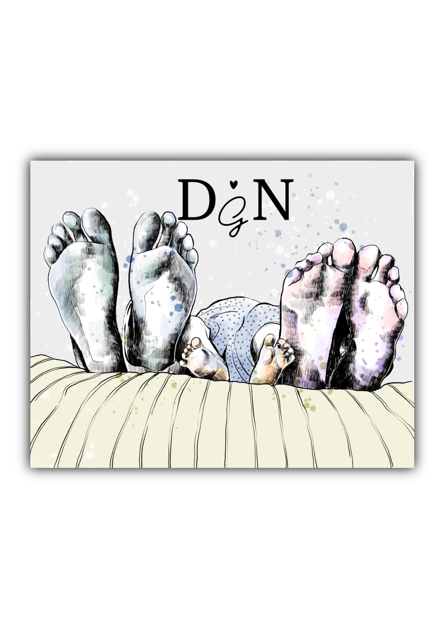 Personalizzabile: FAMILY ~ 3 of us