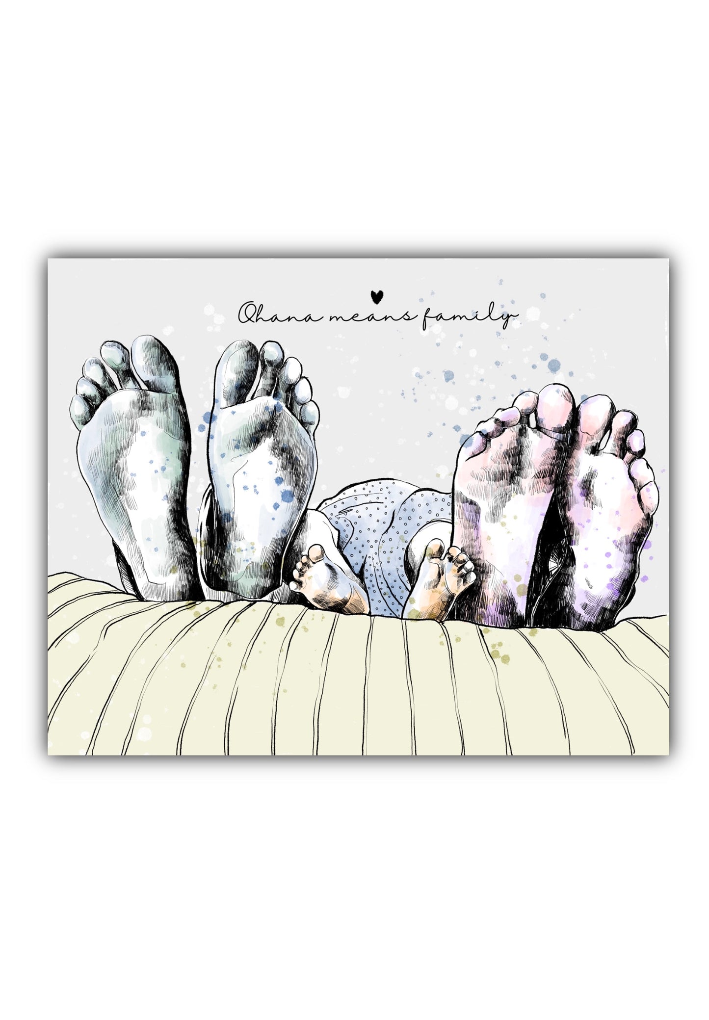 Personalizzabile: FAMILY ~ 3 of us