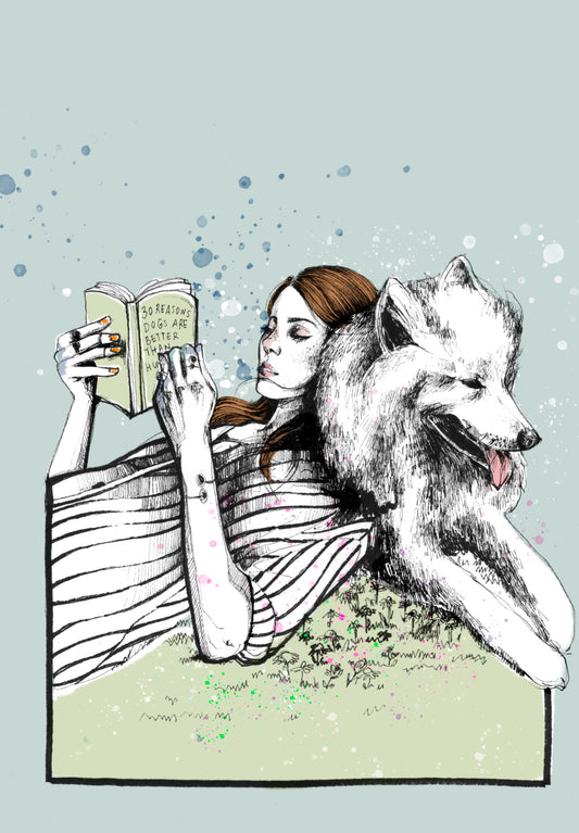 Relax with my dog